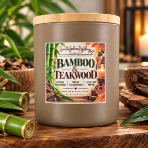 Bamboo & Teakwood Soy Candle
